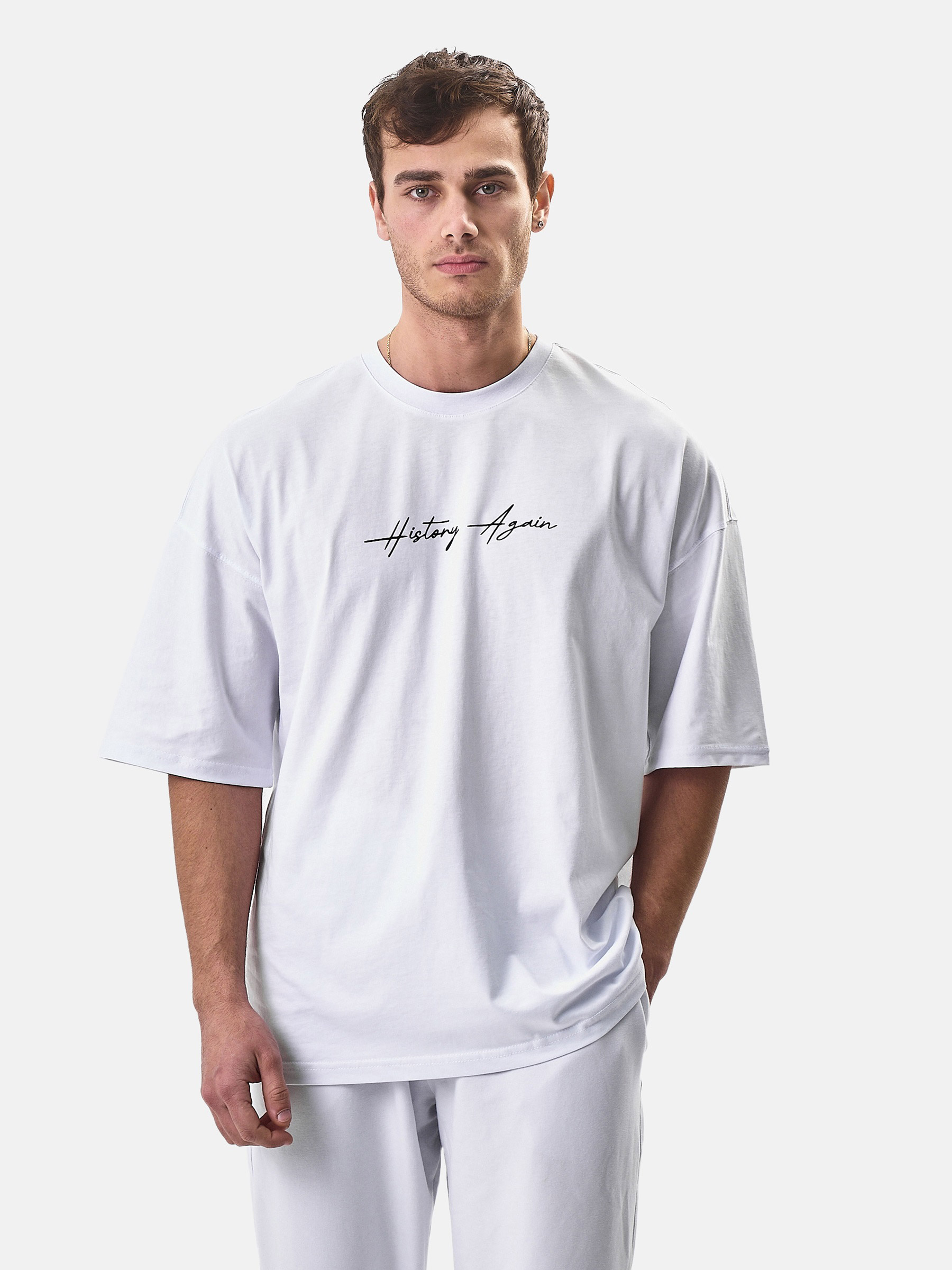 WAM Denim Braden White T-shirt-