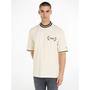 Tommy Hilfiger Lauren Tipped Cotton Logo T-Shirt - M