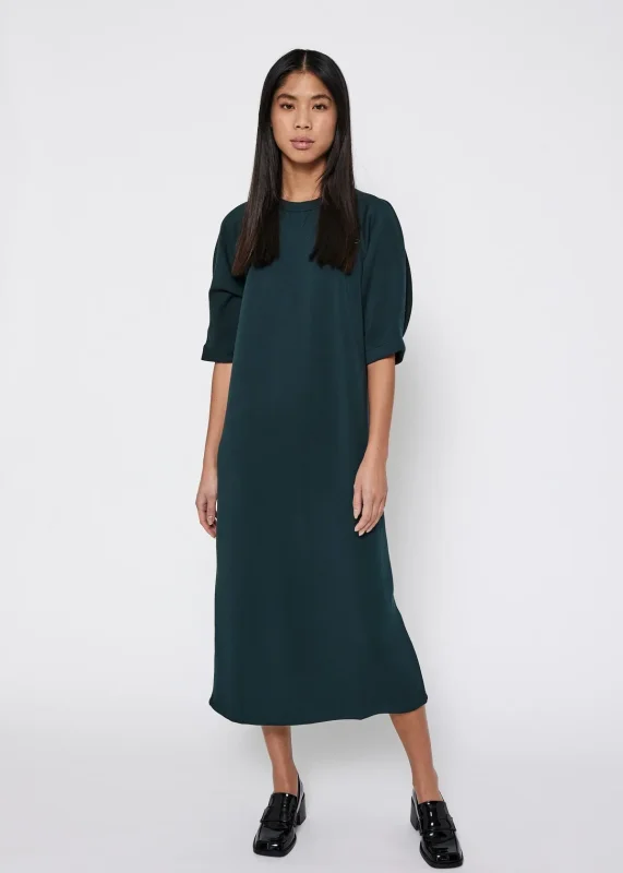 Norr Sawyer new dress dark green -