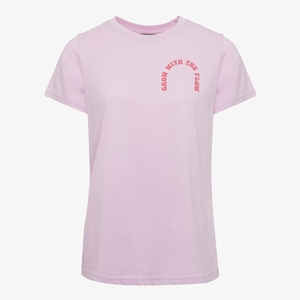 TwoDay dames T-shirt met backprint lila