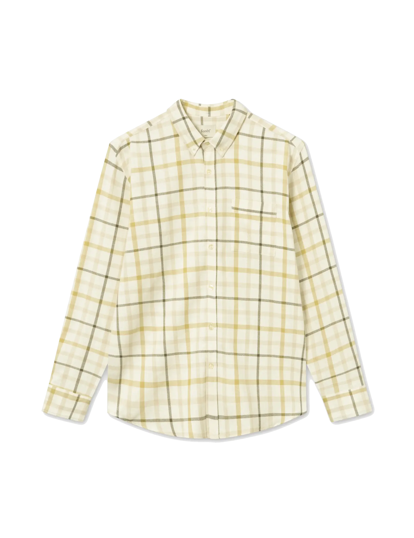 Foret Forét gripcheck shirt f3988 cloud check