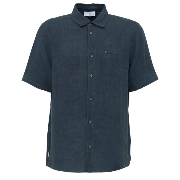 Mazine  Leland Linen Shirt - Overhemd, blauw