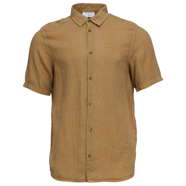 Mazine  Leland Linen Shirt - Overhemd, bruin/beige