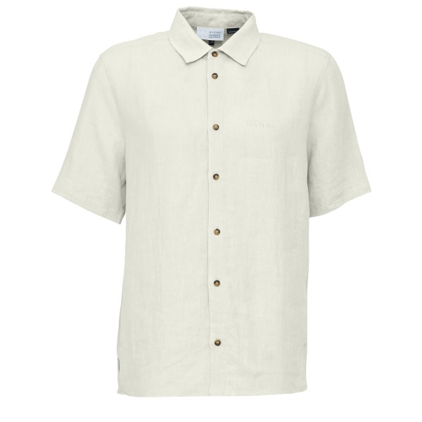 Mazine  Leland Linen Shirt - Overhemd, wit/beige