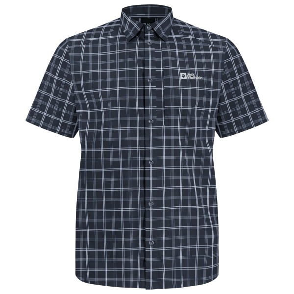 Jack Wolfskin  Norbo S/S Shirt - Overhemd, blauw