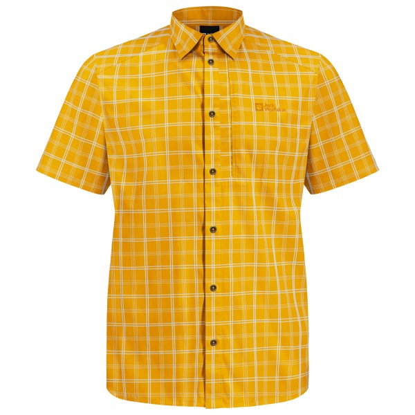 Jack Wolfskin  Norbo S/S Shirt - Overhemd, geel