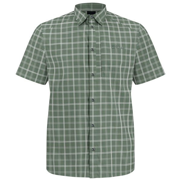 Jack Wolfskin  Norbo S/S Shirt - Overhemd, olijfgroen/groen