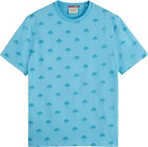 Scotch & Soda Mini aop t-shirt blue lagoon