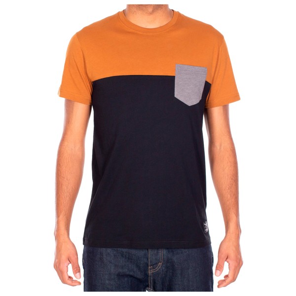 Iriedaily  Block Pocket 2 Tee - T-shirt, blauw