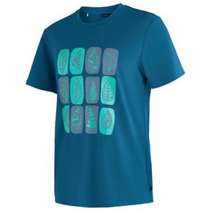 Maier sports  Walter Print - T-shirt, blauw