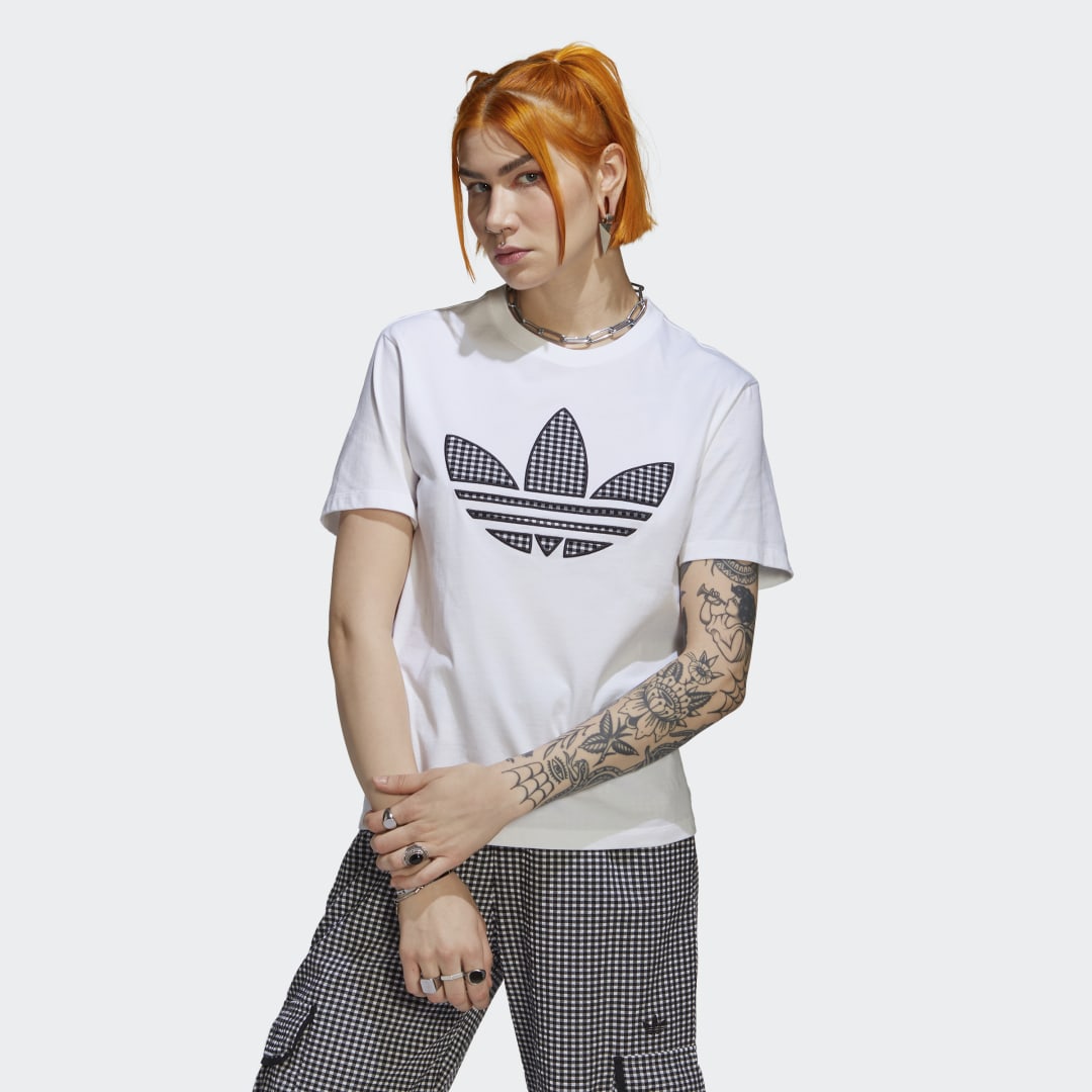 Adidas T-shirt met Trefoil-applicatie