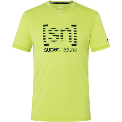 Super.Natural Heren Grid Logo T-Shirt