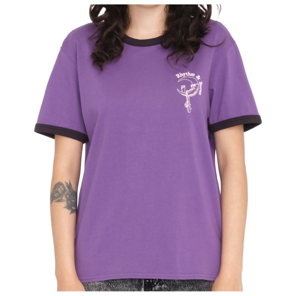 Volcom  Women's Truly Ringer Tee - T-shirt, purper