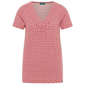 Tranquillo  Women's Jersey-Shirt mit V-Ausschnitt - T-shirt, roze