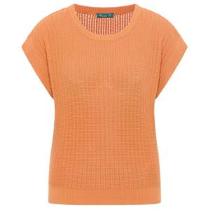Tranquillo  Women's Lockeres Strick-Shirt - T-shirt, oranje