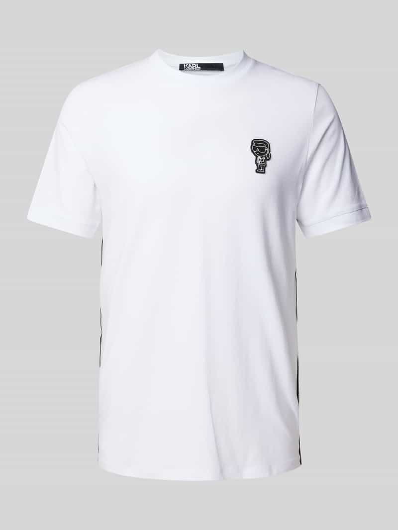 Karl Lagerfeld T-shirt met labelmotief