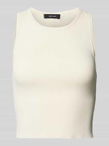 Vero Moda Korte top in effen design, model 'GINNY'