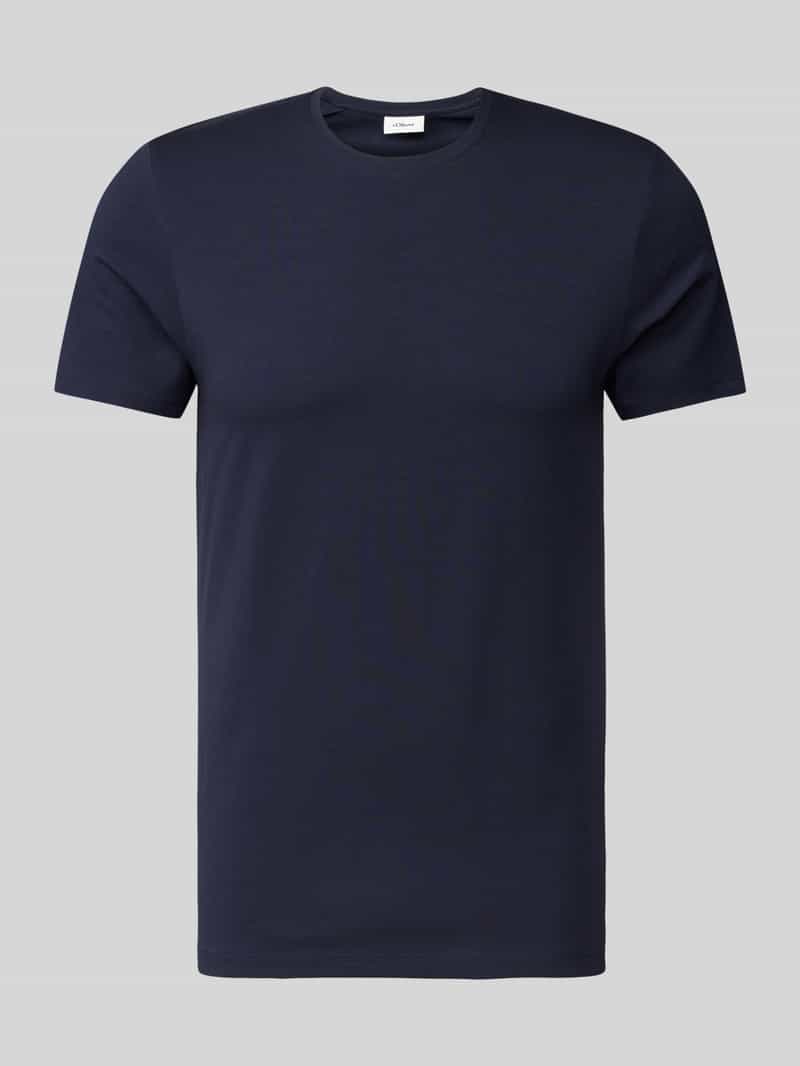 S.Oliver BLACK LABEL T-shirt met ronde hals