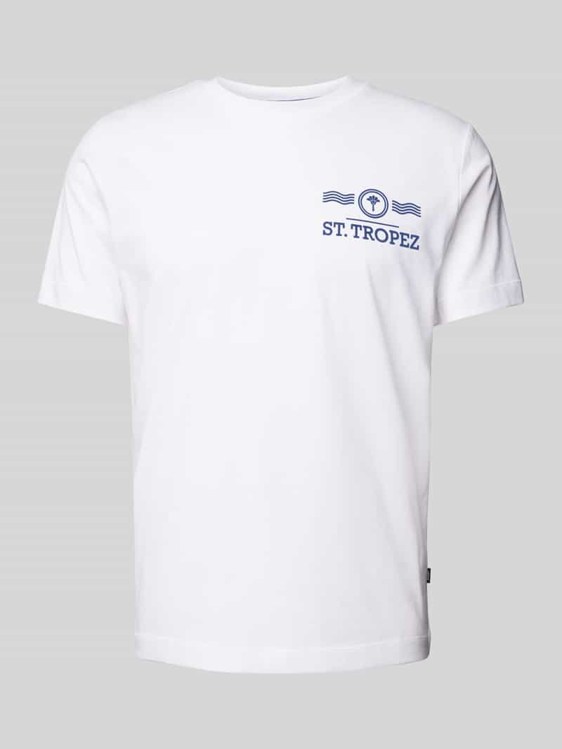 JOOP! Collection T-shirt met statementprint, model 'Barrett'