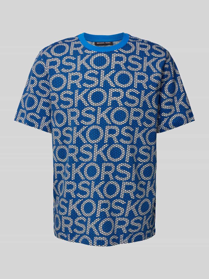 Michael Kors T-shirt in mesh look, model 'KORS MESH'