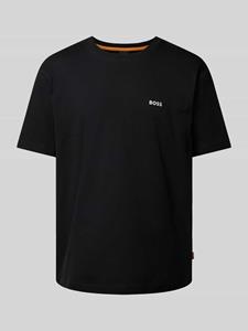 BOSS Orange Coral Reverse Graphic Cotton-Jersey T-Shirt - M