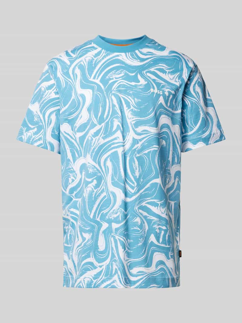BOSS ORANGE T-Shirt "Te Ocean", mit Rundhalsausschnitt