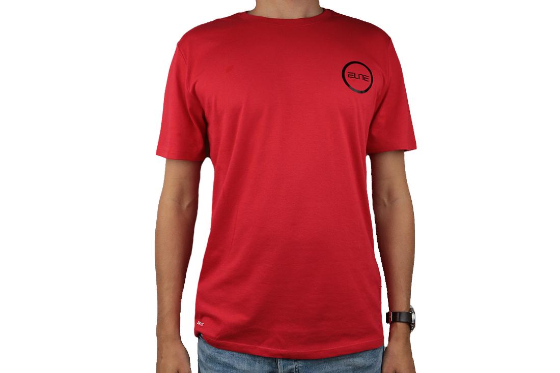 Nike Dry Elite BBall T-shirt, Heren rood T-shirt