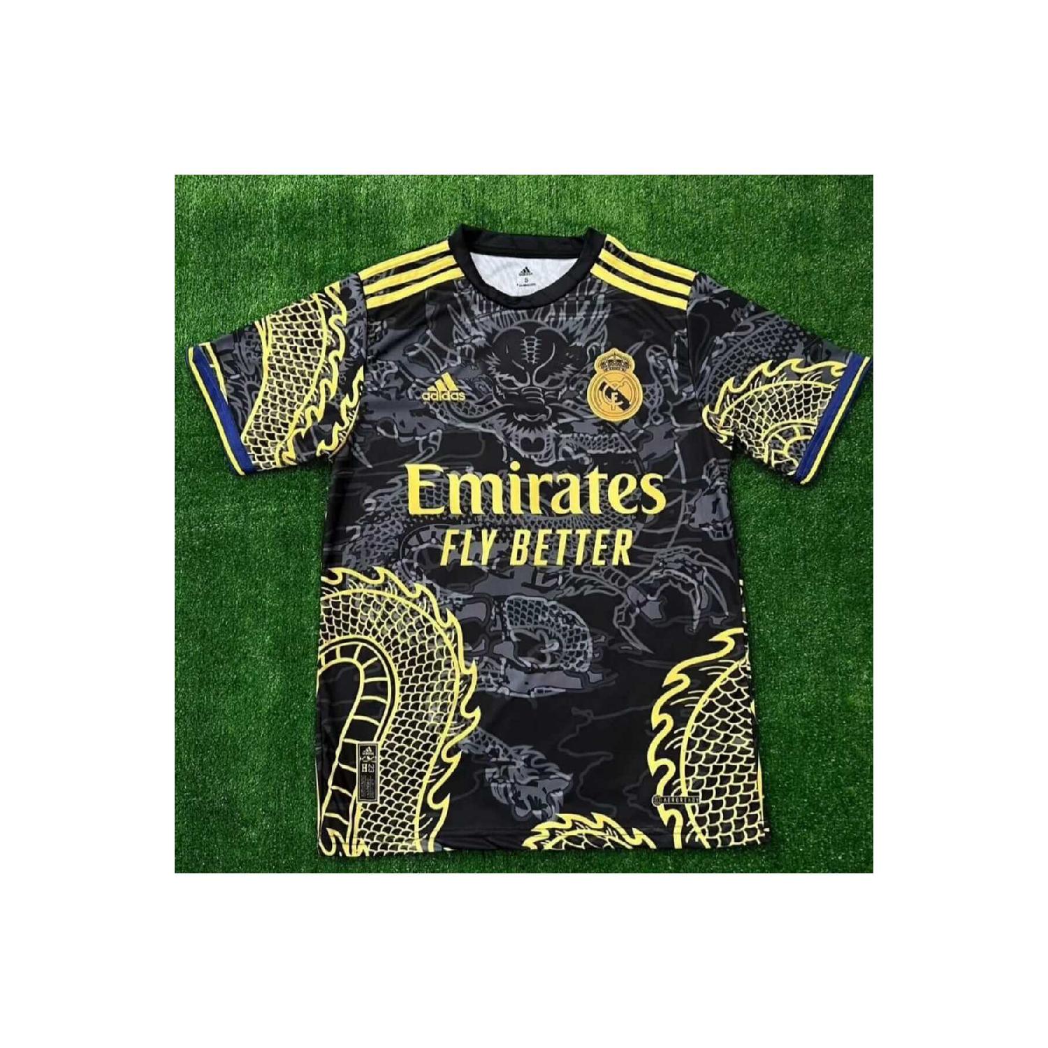 Palmiye istanbul Real Madrid Black Dragon Special Design Concept Jersey Dragon
