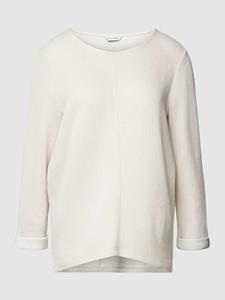 Tom Tailor Pullover van viscosemix met 3/4-mouwen