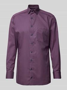 Olymp Zakelijk modern fit overhemd met under-button-downkraag