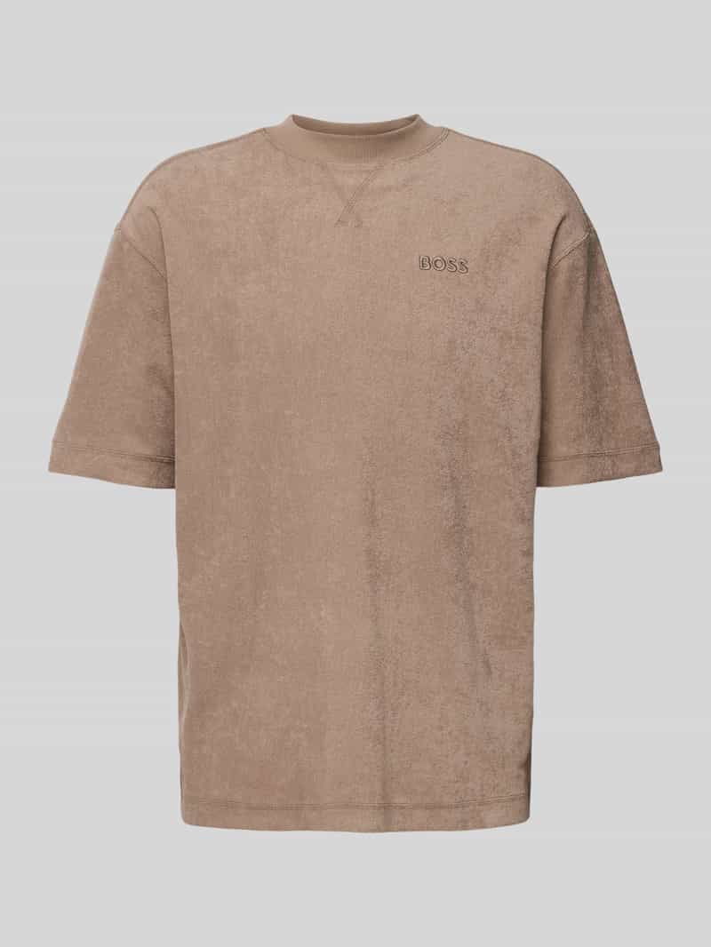 BOSS ORANGE T-Shirt "TeeTowel", mit Rundhalsausschnitt