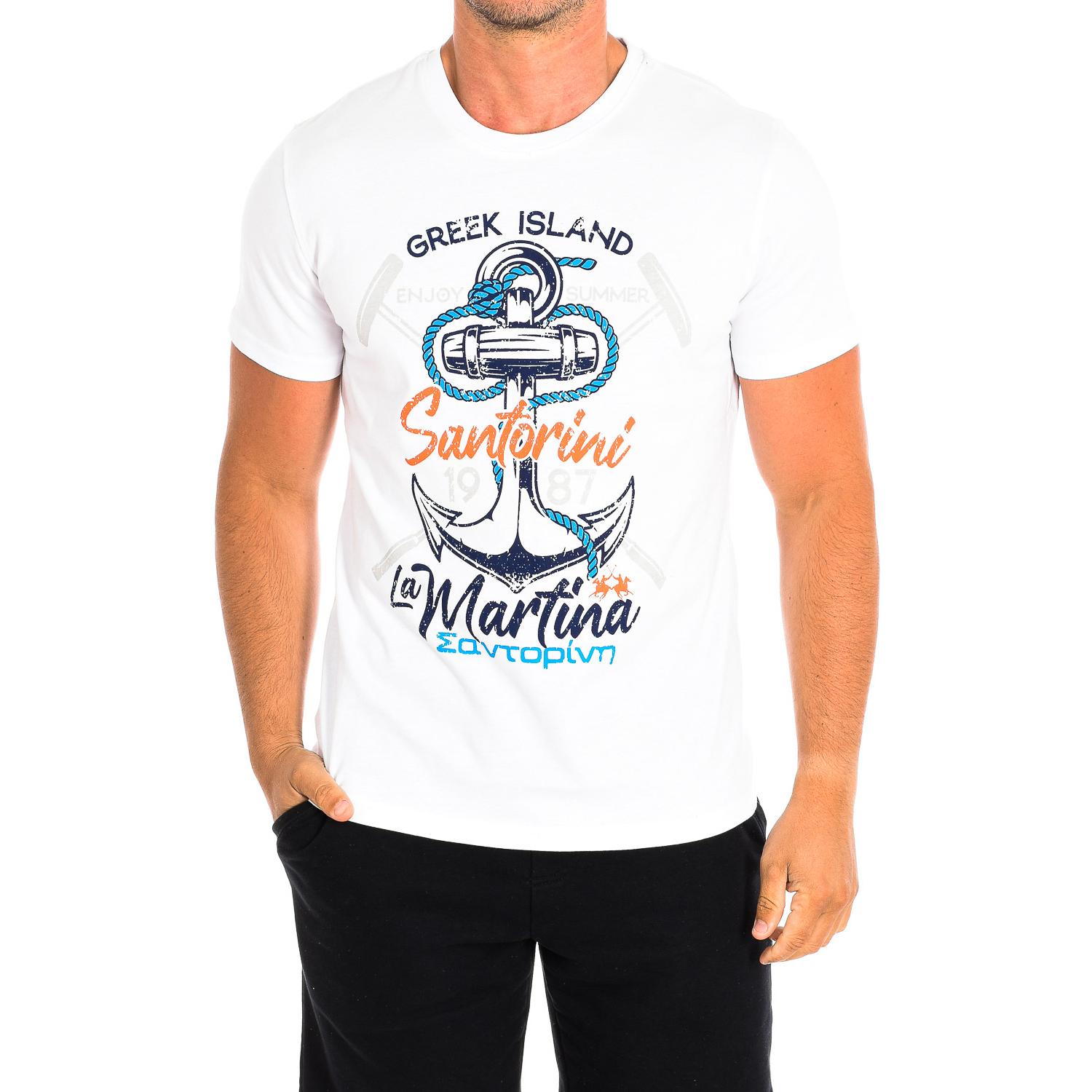 LA MARTINA T-shirt met korte mouwen voor heren TMR011-JS206