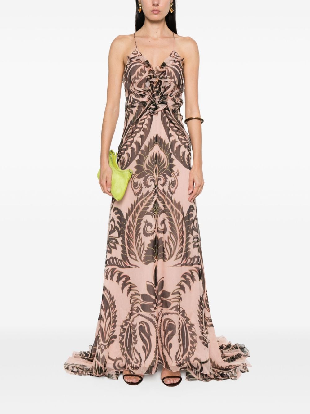 ETRO Maxi-jurk met print - Roze