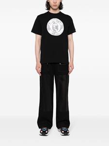 A BATHING APE graphic-print cotton T-shirt - Zwart