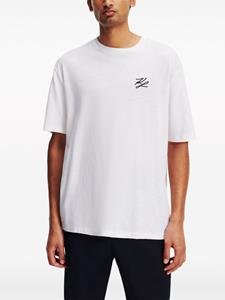 Karl Lagerfeld Katoenen T-shirt met print - Wit
