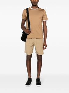 BOSS Thompson gestreept katoenen T-shirt - Beige