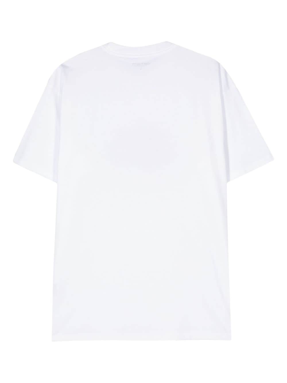 Carhartt WIP T-shirt met biologisch katoen - Wit