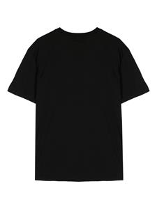 Calvin Klein T-shirt met logodetail - Zwart