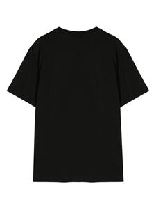 Calvin Klein T-shirt met fotoprint en ronde hals - Zwart