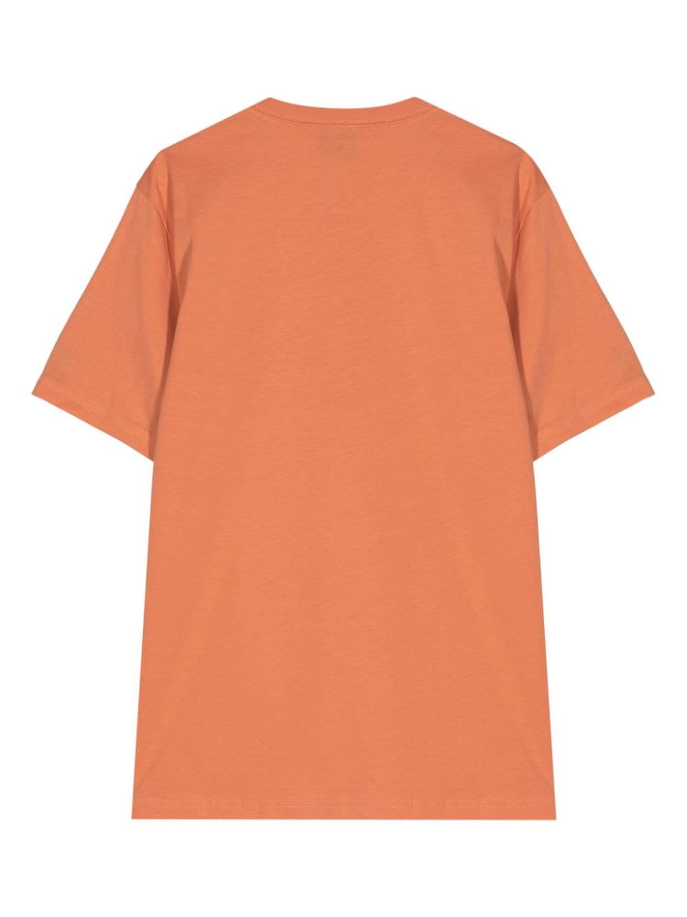 PS Paul Smith zebra-patch cotton T-shirt - Oranje