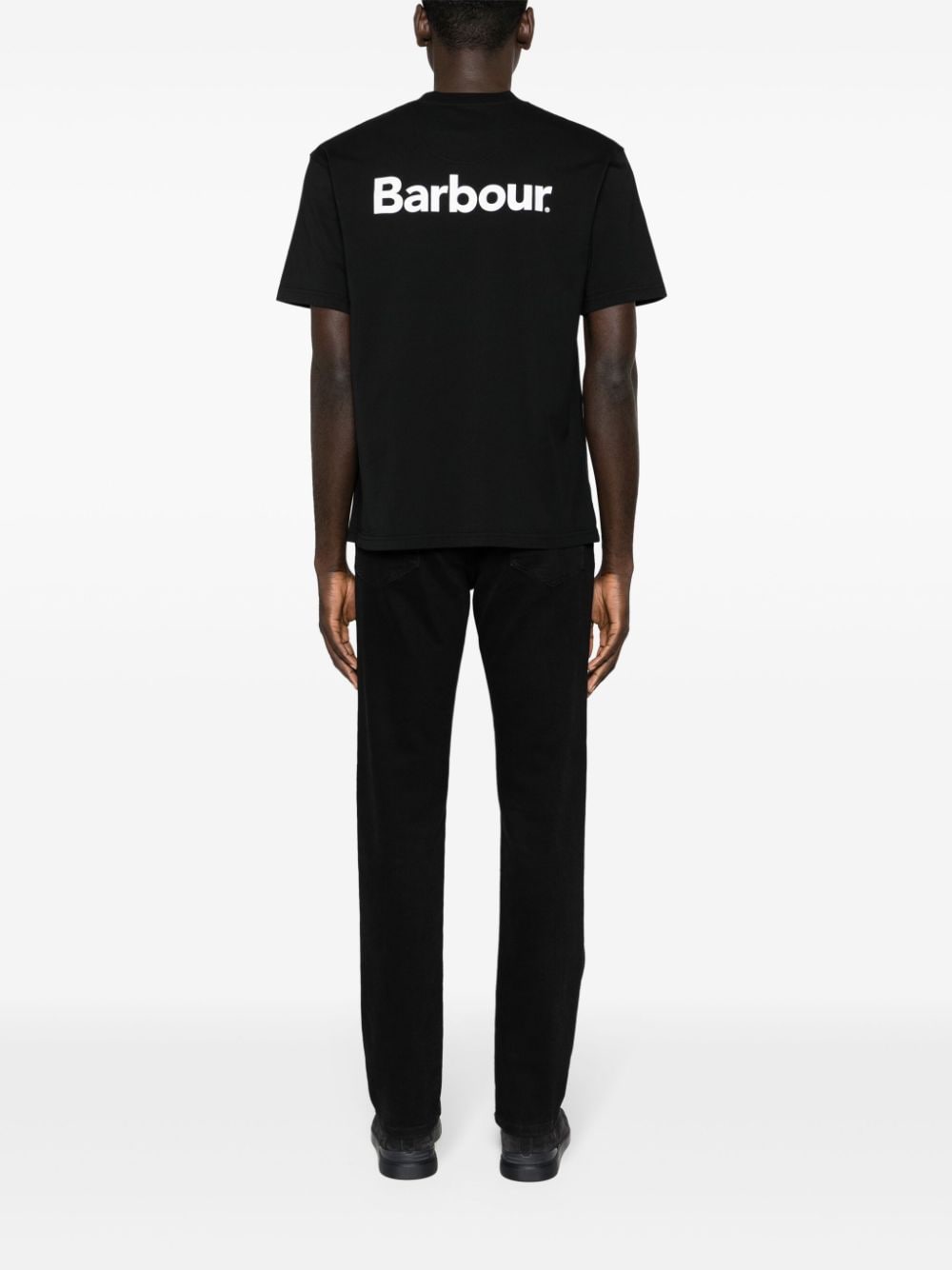 Barbour Stowell cotton T-shirt - Zwart