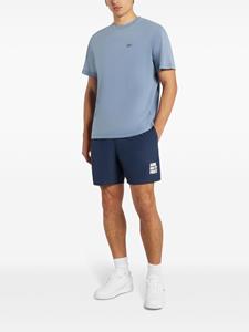 Lacoste T-shirt met geborduurd logo - Blauw