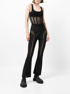 Dion Lee High waist broek - Zwart