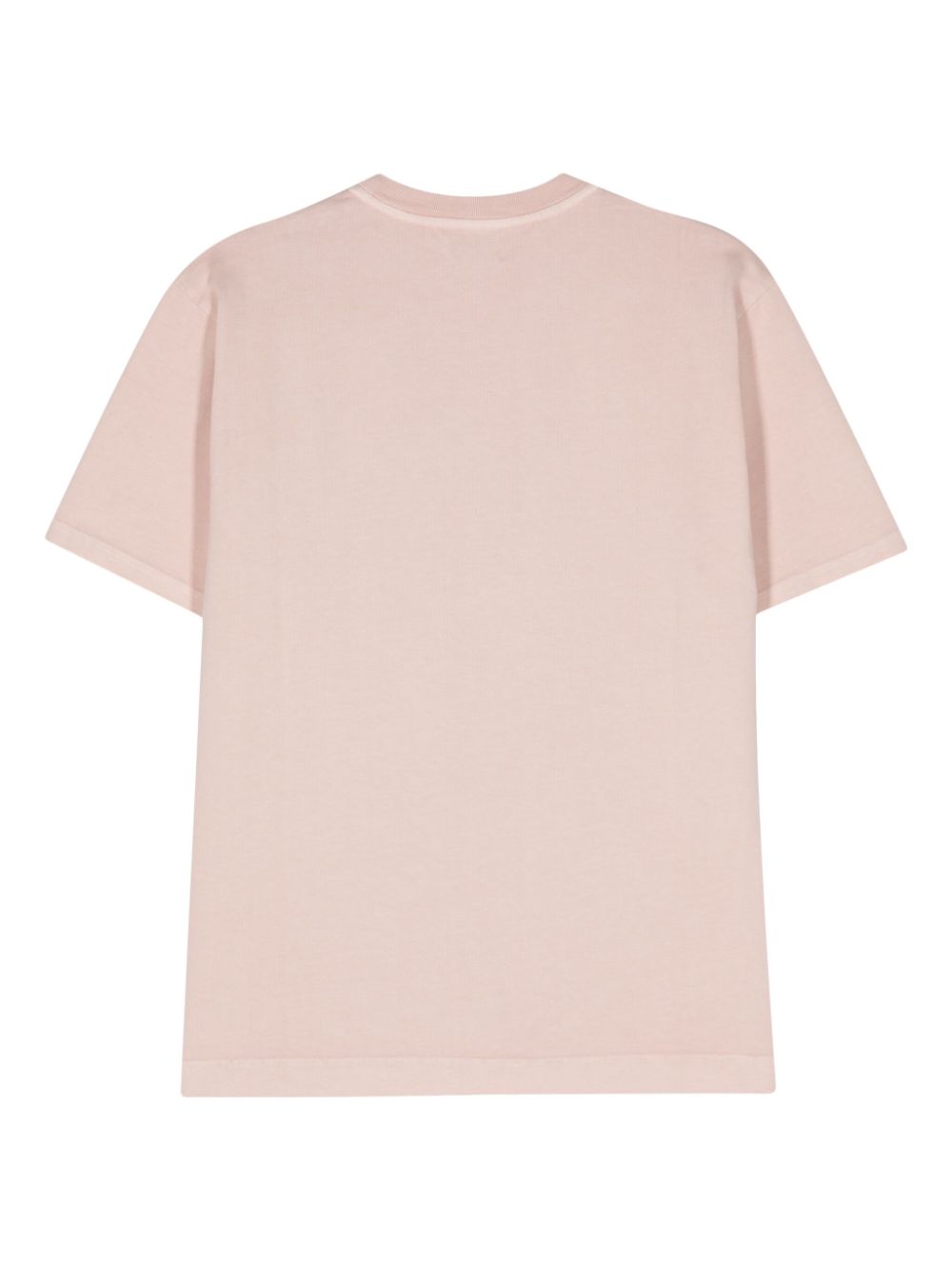 Autry Katoenen T-shirt met geborduurd logo - Roze