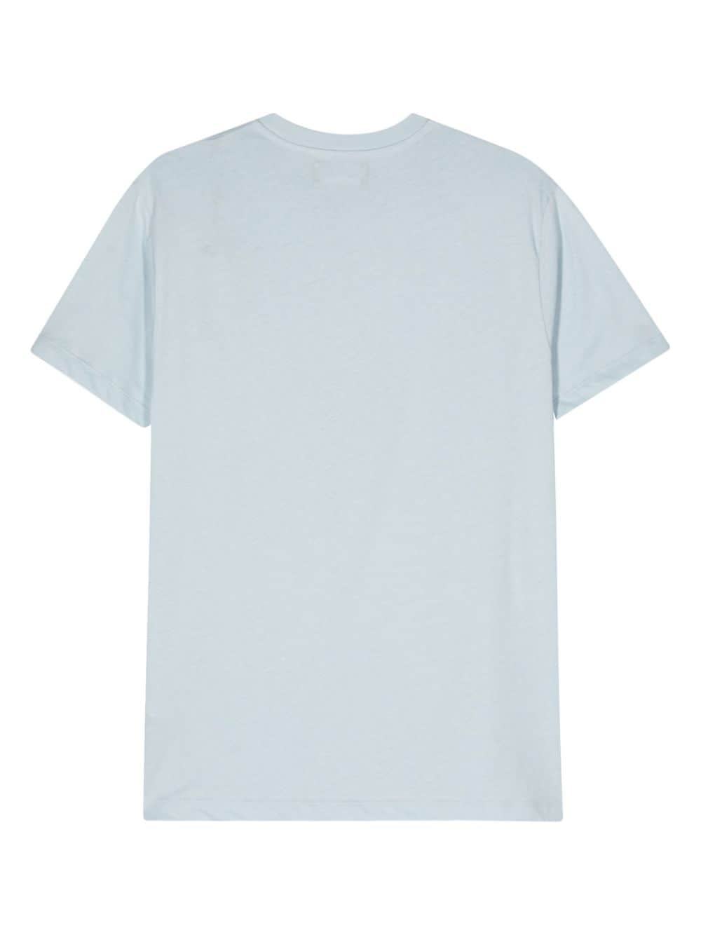 Vilebrequin Katoenen T-shirt met grafische print - Blauw