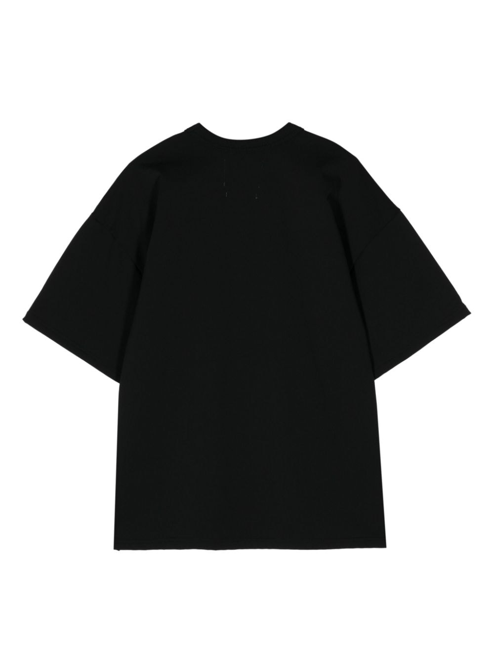 Yoshiokubo T-shirt met bloemenprint - Zwart