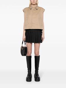 Sacai Cropped blouse - Bruin