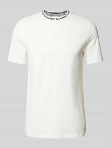 S.Oliver RED LABEL T-shirt met labelprint