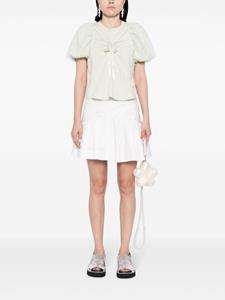 Simone Rocha Blouse met pofmouwen - Groen