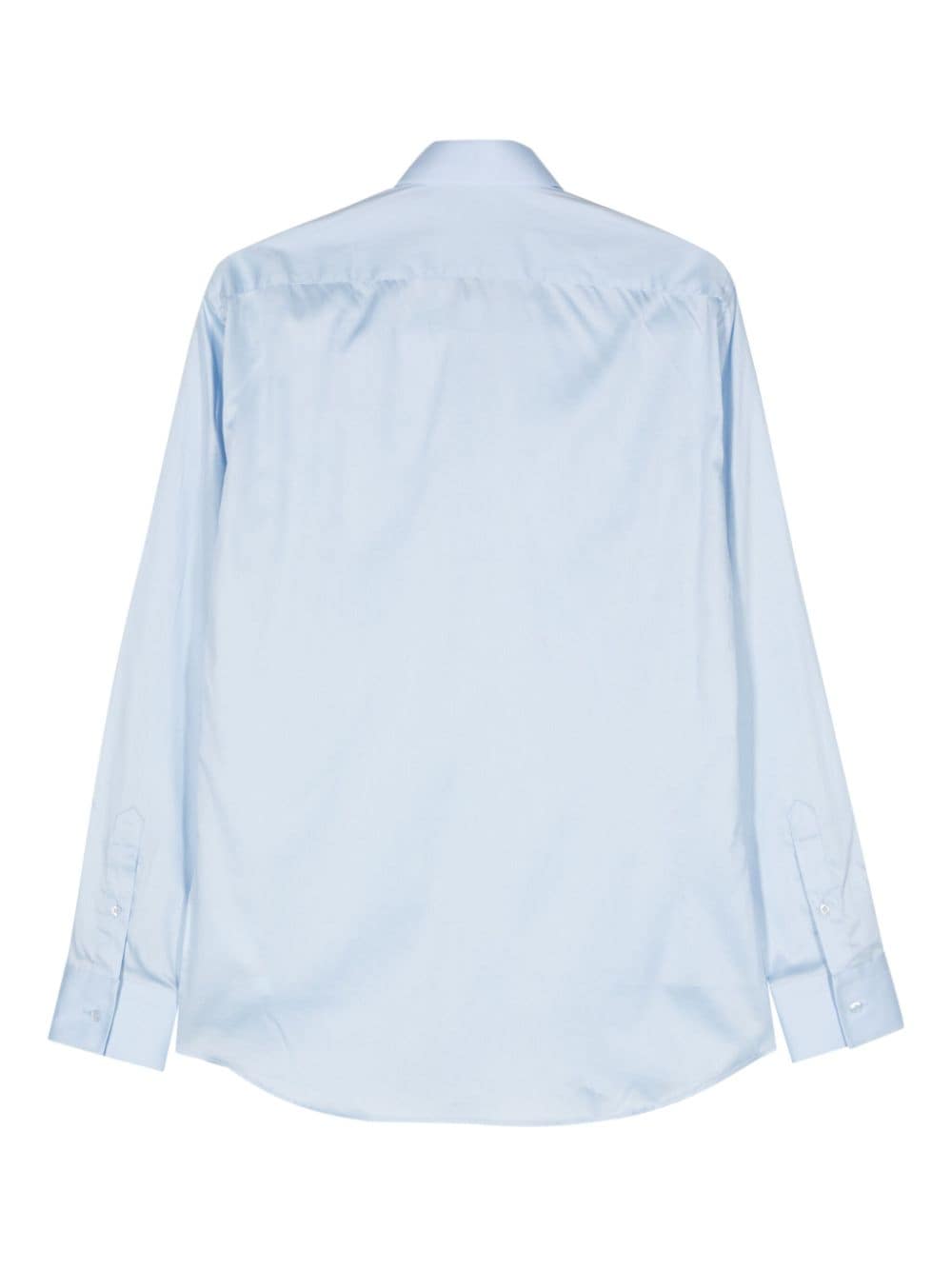 Karl Lagerfeld classic-collar shirt - Blauw